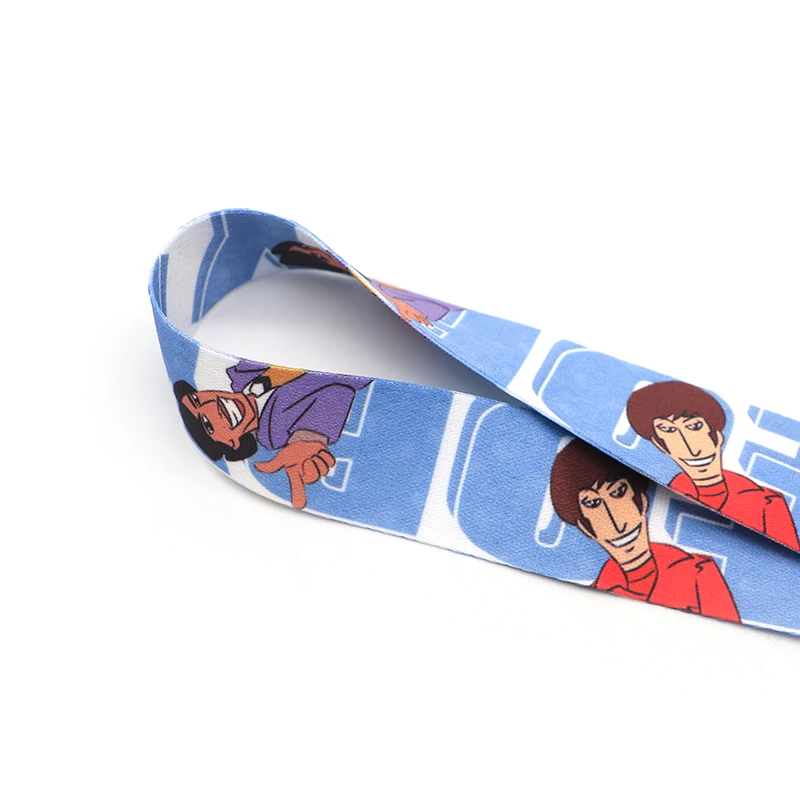 

Big Bang mobile phone neck straps American comic student ID chains funny original unique keychain rope cellphone lanyards