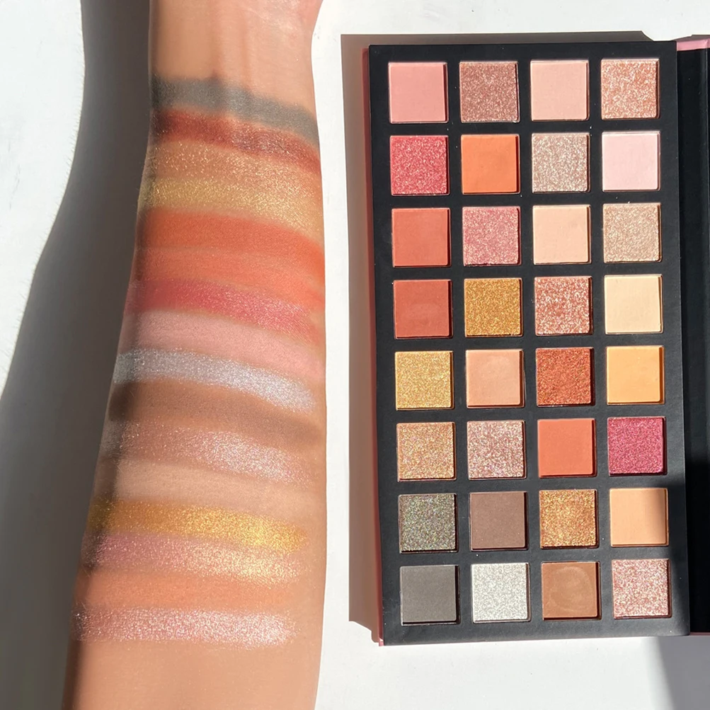 

Abeauty Maker, 32 цвета, розовая упаковочная книжка, палитра теней для век