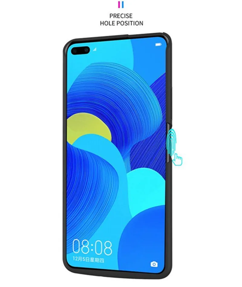6800mAh Battery Charger Cases For huawei Nova 7 SE 7 PRO  Power Bank Cover for huawei Nova7 Charging Case