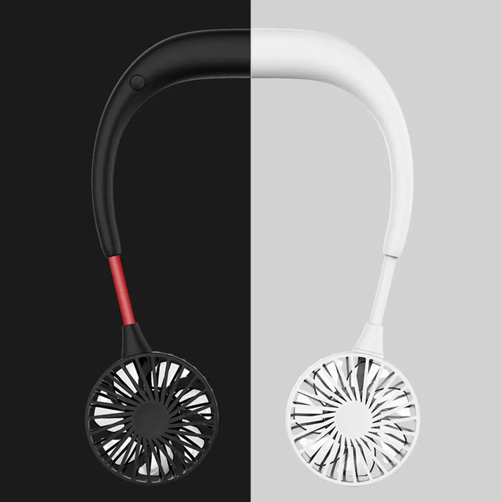 

Sports Fan Neck Ring Fan Hanging Neck Lazy Aromatherapy Lantern Outdoor Mini Portable Practical Durable Fans