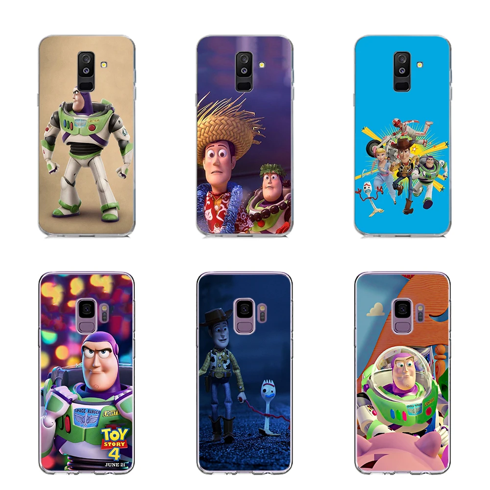 Toy Story Soft Case for Samsung Galaxy A9 A8 A7 A6 A5 J8 J4 J6 Prime Plus 2018 2017 A2 Core |