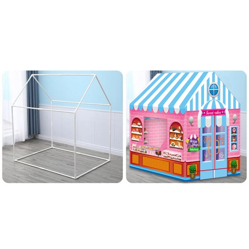 Детская палатка принцесса принц игровой домик детский Портативный складной