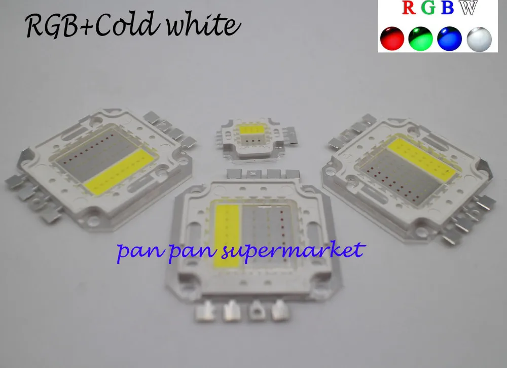 3 Вт 10 20 30 50 светодиодный модуль высокой мощности RGBW RGB белая светильник почка для