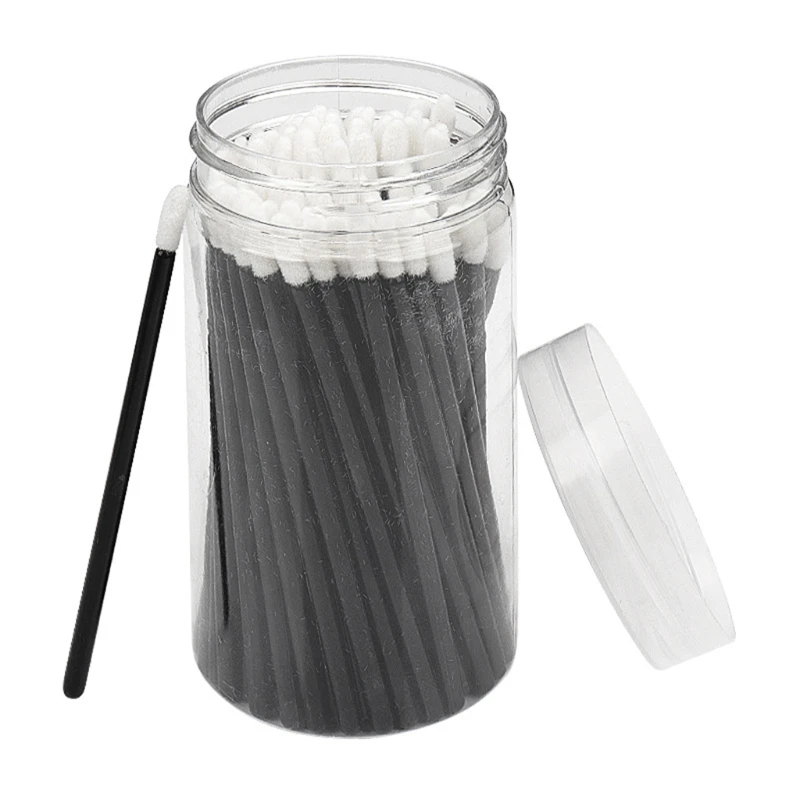 

100Pcs/Set Disposable Lip Brushes Make Up Brush Lipstick Gloss Wands Applicator Tool Makeup