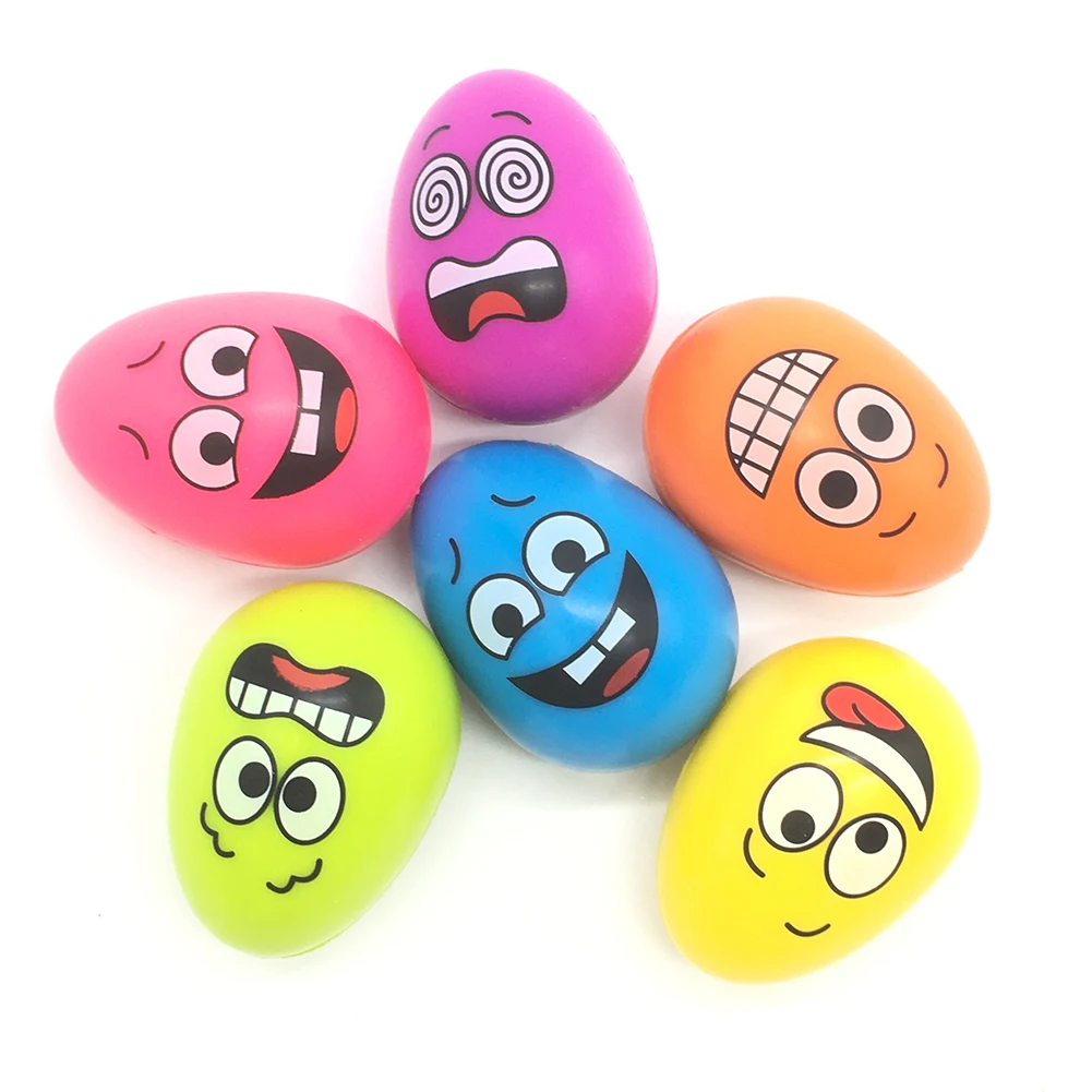 

Dog Durable Egg Balls Toy Pet Training Chew Molar Teeth Bite Resistant Puppy Cute Solid Natural Rubber Bouncing Ball Toys