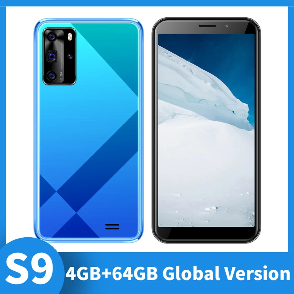 4g смартфон Vesion S9 5 дюйма 4 + 64 ГБ 13 МП Android 1 WCDMA GSM|Смартфоны| |