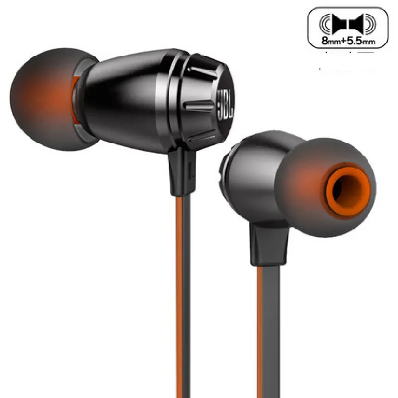 

JBL T380A double move-loop earphone in-ear heavy bass Apple Xiaomi Universal HIFI earplug with microphone