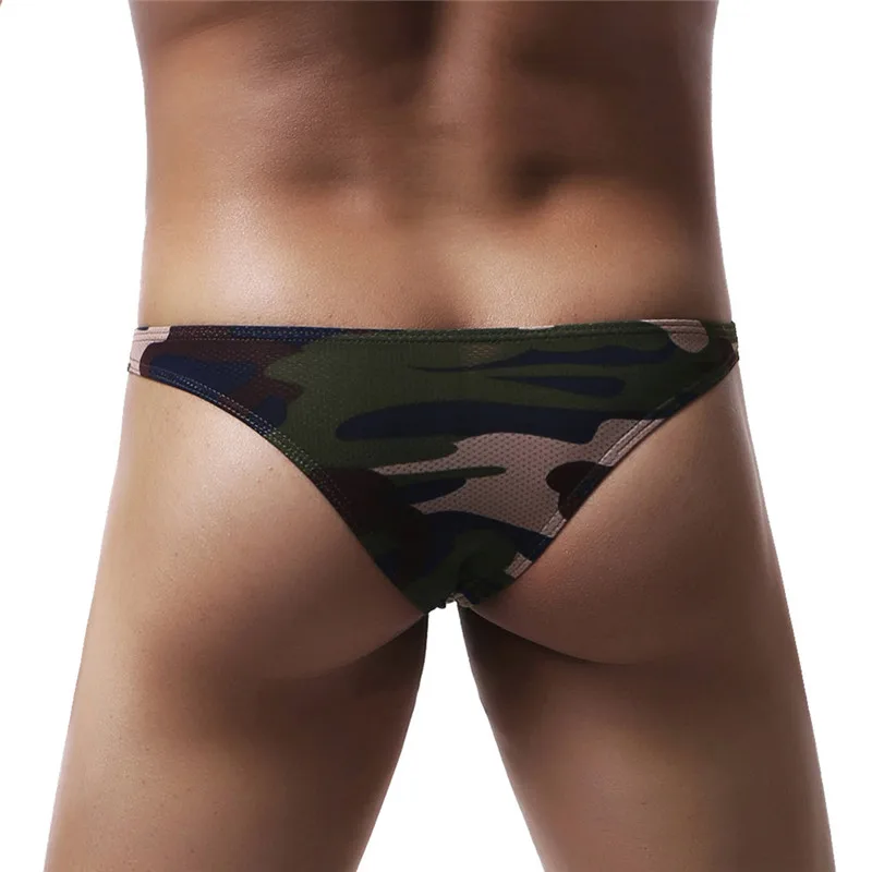 3PCS/Lot Briefs Sexy Men Underwear U Pouch Bikini Underpants Low Waist Fashion Briefs Breathable Underwear for Men