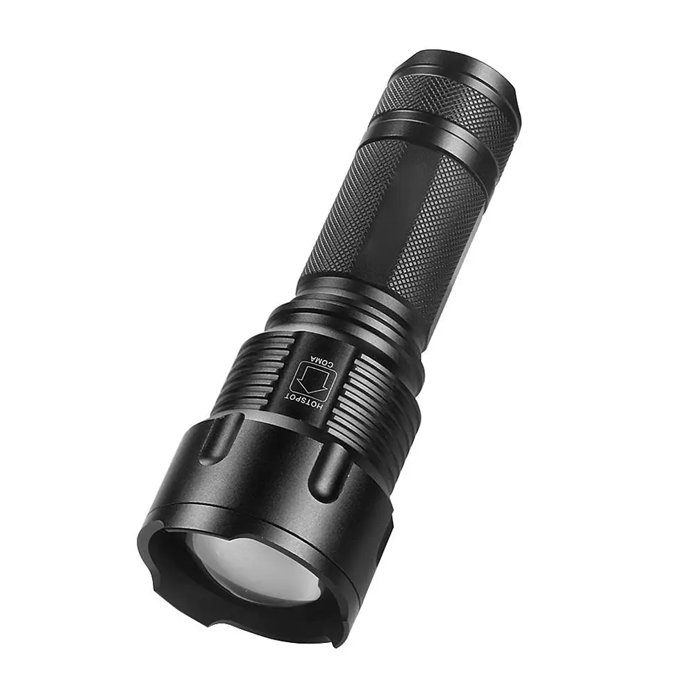 

Светодиодный фонарик, Ультраяркий, компактный, с противоскользящей поверхностью, 3 режима, яркий люмен, ручной светильник для кемпинга, похо...