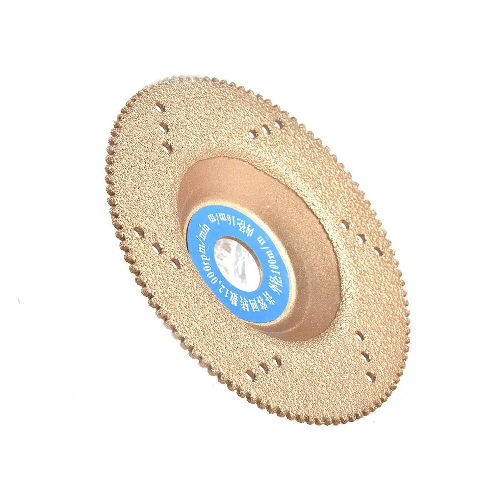 

100mm Diamond Coated Grinding Disc Polishing Cutting Disc Marble Tile Ceramic Grinding Tool Accessories for Angle Grinder