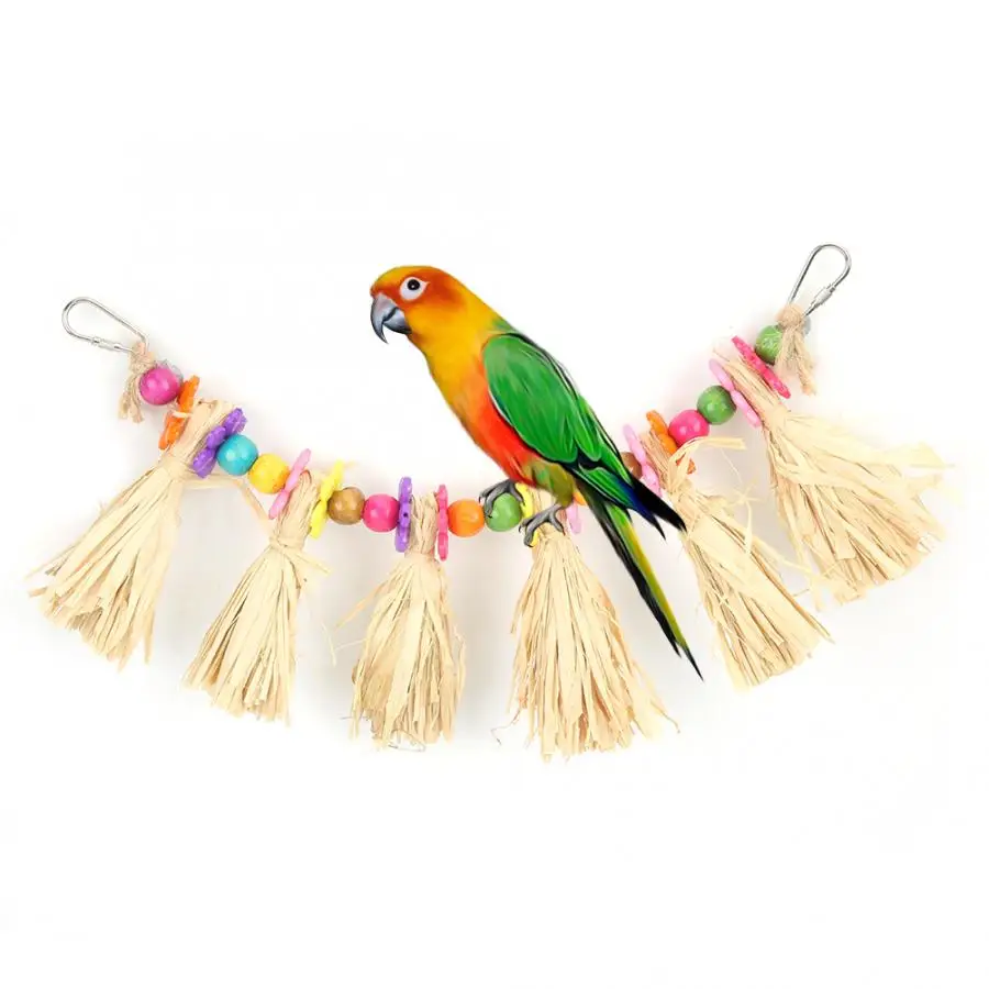 Игрушка-кусающая попугай акриловая подвесная игрушка кусающая жевательная | Дом