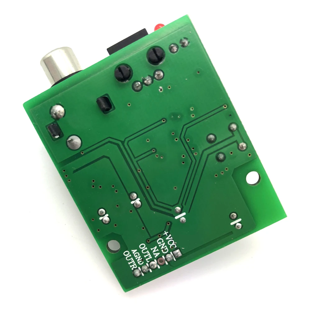 Lusya CS8416 CS4344 волоконно-оптический коаксиальный цифровой Интерфейс ЦАП Вход 24-битный 192K Выход стерео аудио A5-009