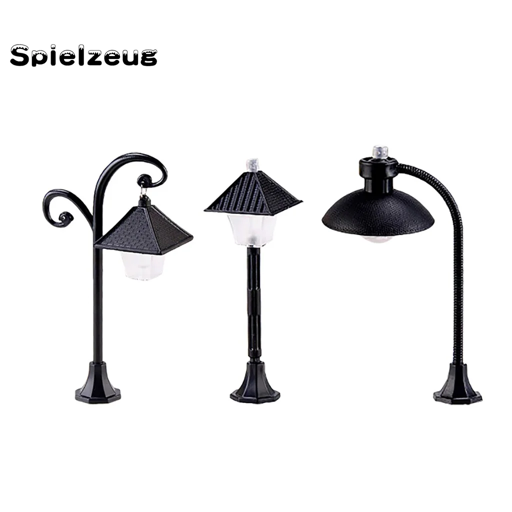 Милый мини 1:12/1:6 кукольный домик миниатюрная сцена в виде фонарного столба