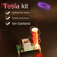 tesla coil circuit board making diy kit electric arc lighter electronic kit parts welding finished product