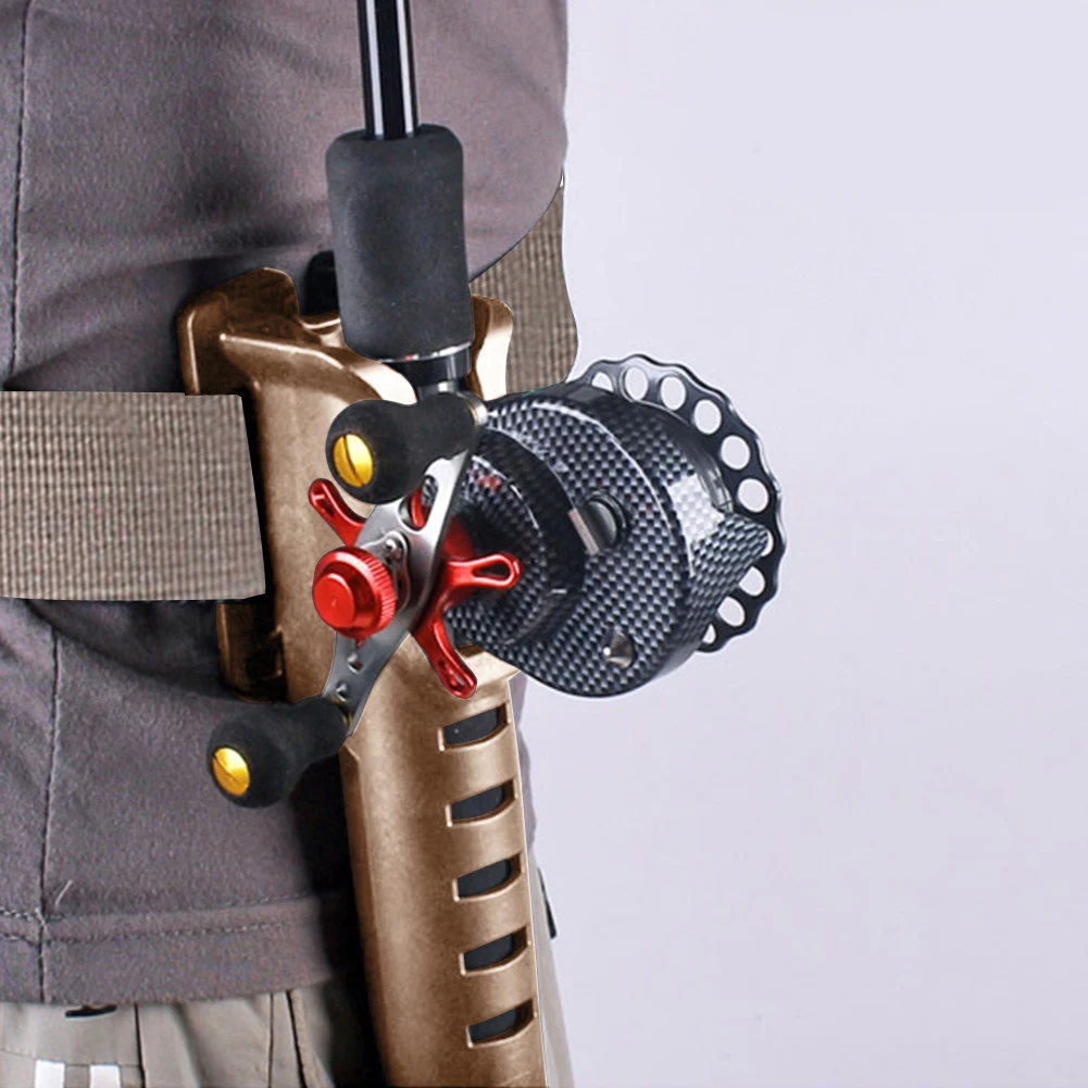 

Portable Fishing Rod Inserting Device Nylon Waist Belt Pole Inserter Holder Suitable for Most Fishing Rods Fishing Tackle Parts