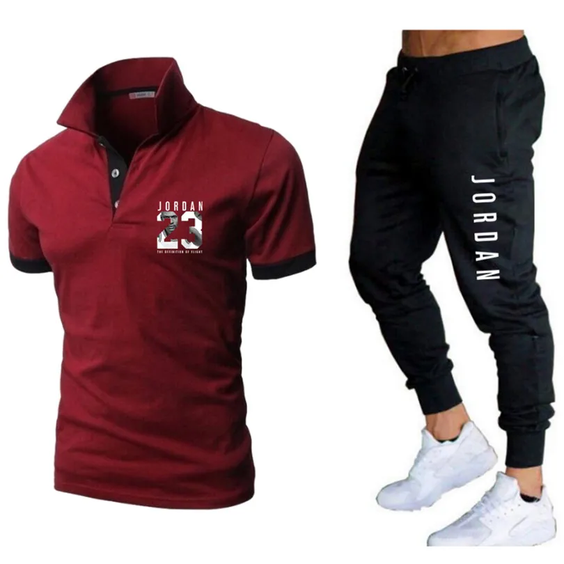 

2012 summer Brand Men suit T-shirt top sportswear T shirt + jogging shorts fashion sweatpants pants +POLO shirt 2-piece set