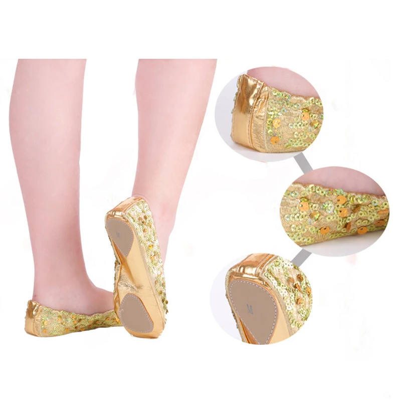 Оптовая продажа Танцевальная тренировка живота Серебристые/искусственные