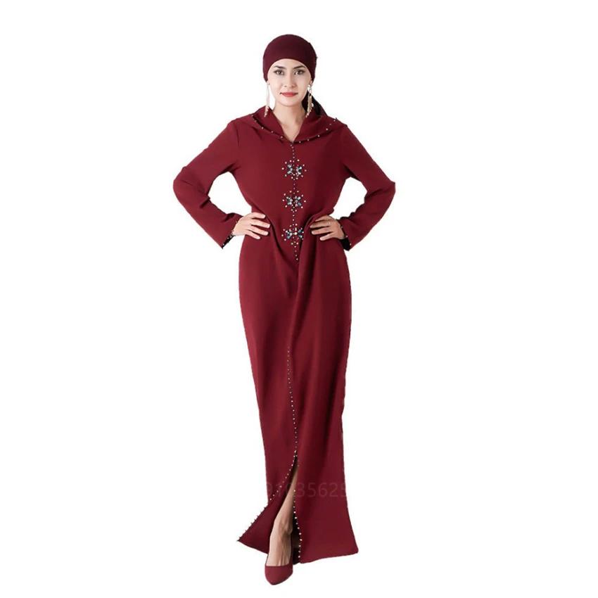

Eid Mubarak Kaftan Abaya Dubai Turkey Muslim Hijab Dress Women Abayas Caftan Ramadan Turkish Islam Clothing Robe Djellaba Femme