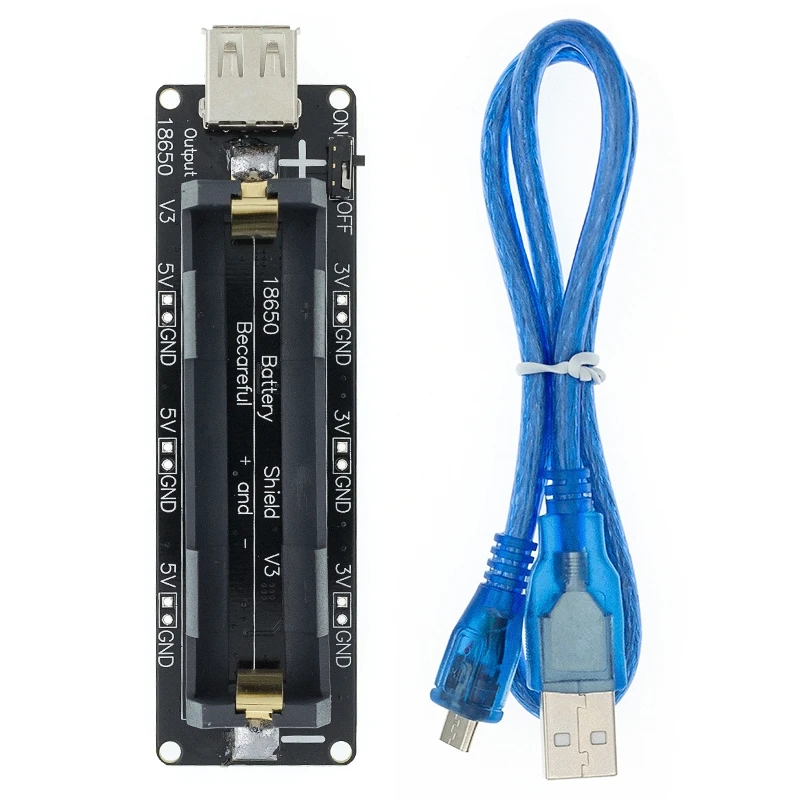 ESP32 ESP32S для Wemos Raspberry Pi 18650 Защитная плата зарядки аккумулятора V3 Micro USB порт Type A А