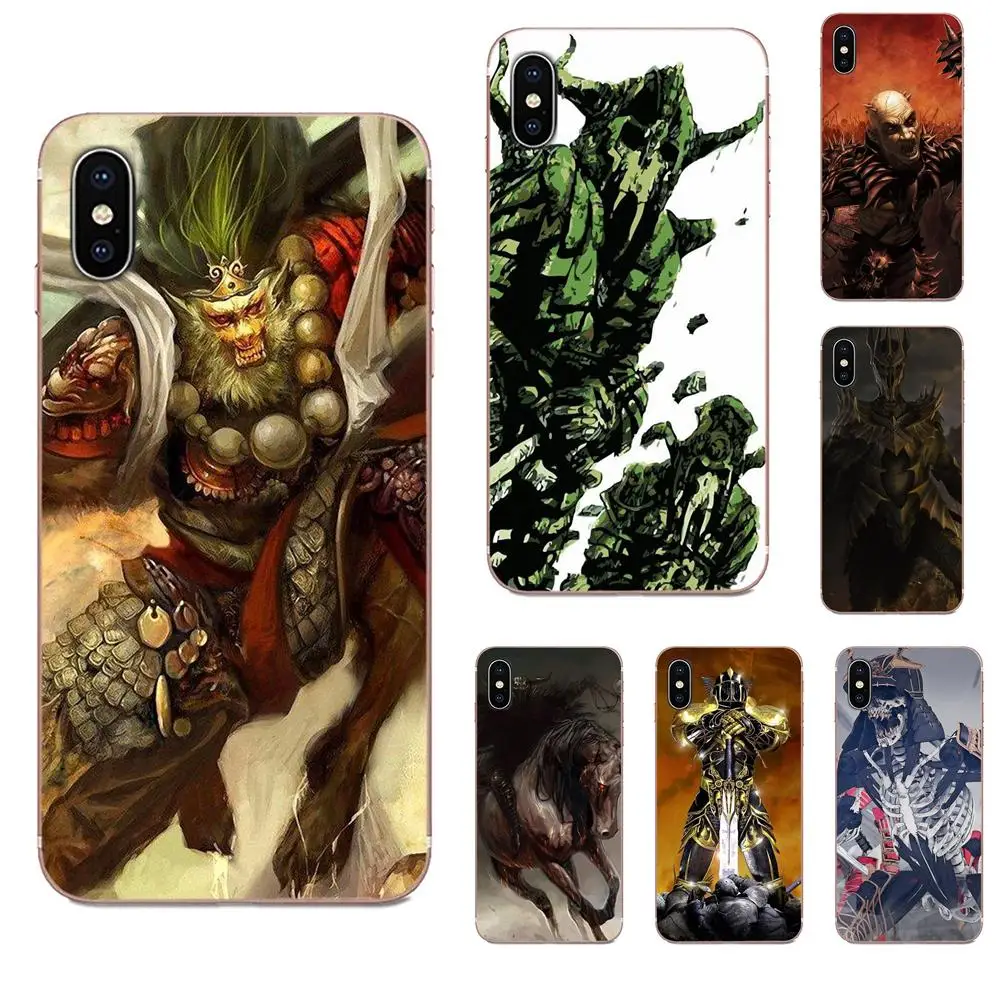 Роскошный Вертикальный чехол для телефона в форме черепа воина Galaxy Grand A3 A5 A7 A8 A9 A9S