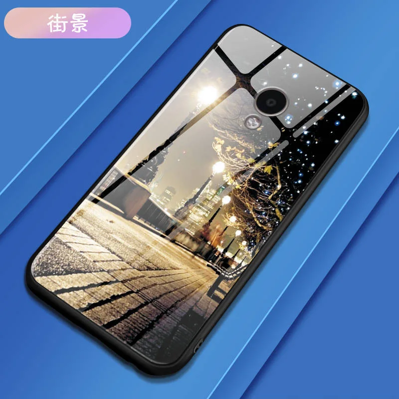 Чехол-накладка для Meizu M5 Note M6 M5S M6S E3 16 15 Plus 16X 16XS из закаленного стекла | Мобильные