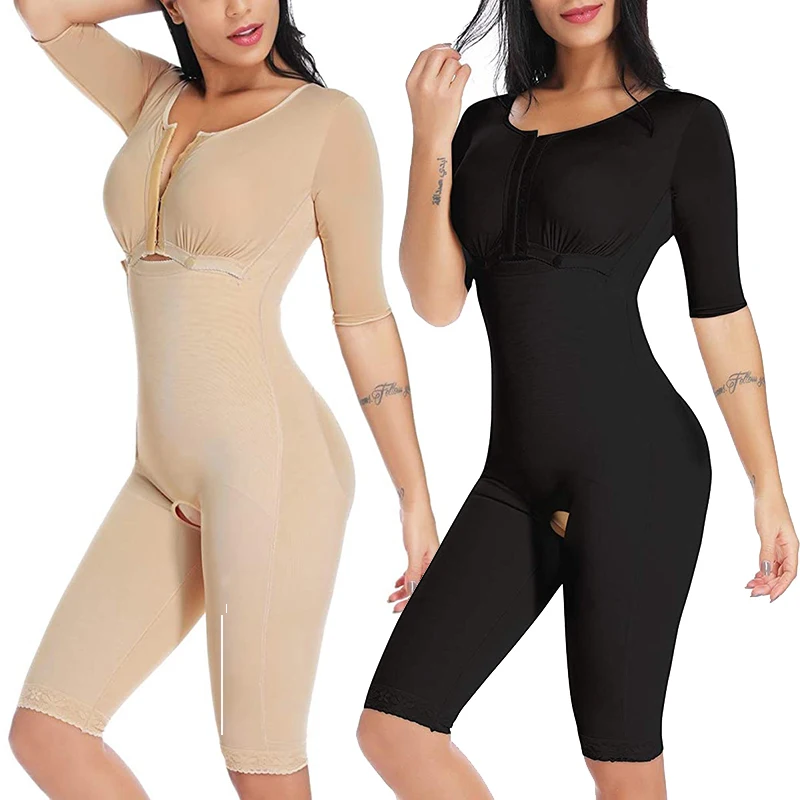 

Miss Moly Full Body Bum Waist Leg Bust Waist Trainer Slim Shaper Underwear Seamless Butt Lifter Fajas Bodysuit Black S-3XL