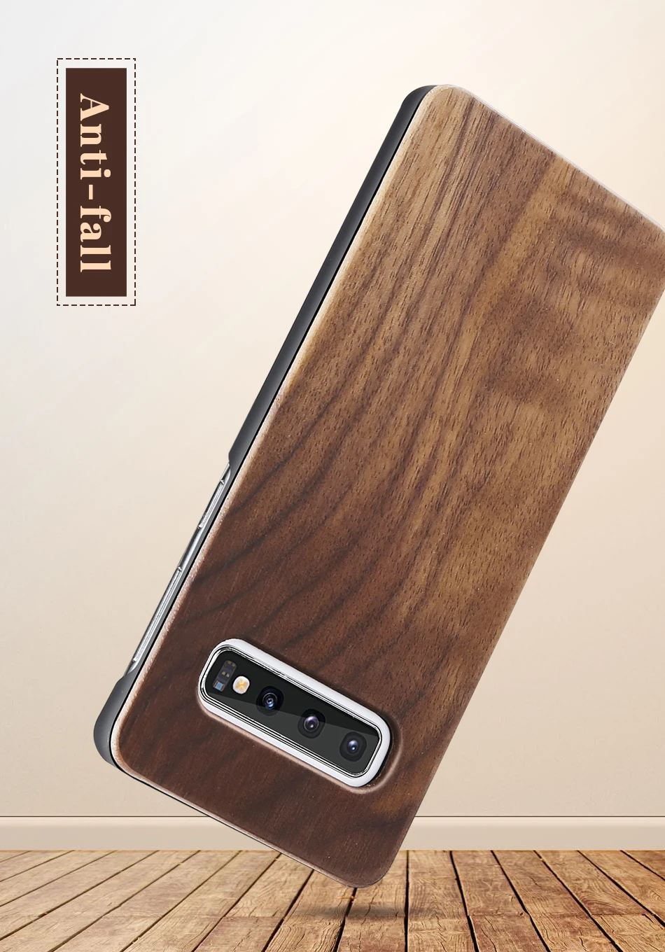 KISSCASE шикарный винтажный Деревянный чехол для samsung Galaxy S10 S9 S8 роскошный настоящий Деревянный чехол для samsung S7 Edge S10E S10 Plus Capa