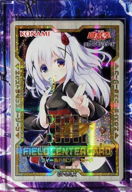 13 видов стилей Yu Gi Oh Black Magic Guide девушка Clapboard Venue карточка ручная работа игрушка хобби Коллекция игра коллекция карта аниме - Цвет: d