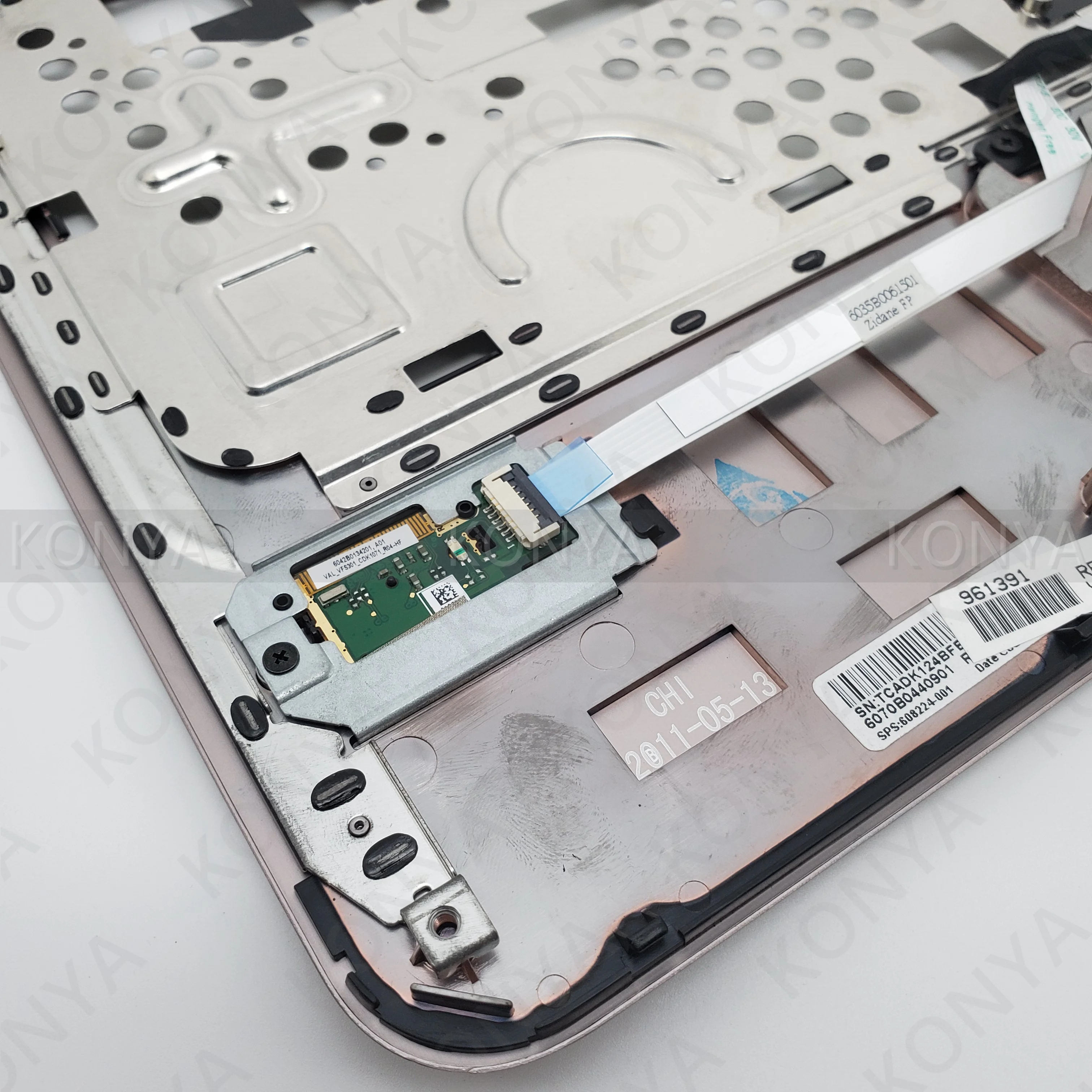 Для hp павильон DM4 DM4-1000 dm4-1065dx palmest Touc hp ad и считыватель отпечатков пальцев 608224-001 6070B0440901