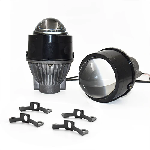 Q2 LED Fog Light Светодиодный противотуманный светильник Ronan 3," bi с объективом 5500k 2800lm полностью водонепроницаемый встроенный драйвер Легкая установка автомобильный головной светильник DIY модификация - Цвет: Q2 LED Fog Light