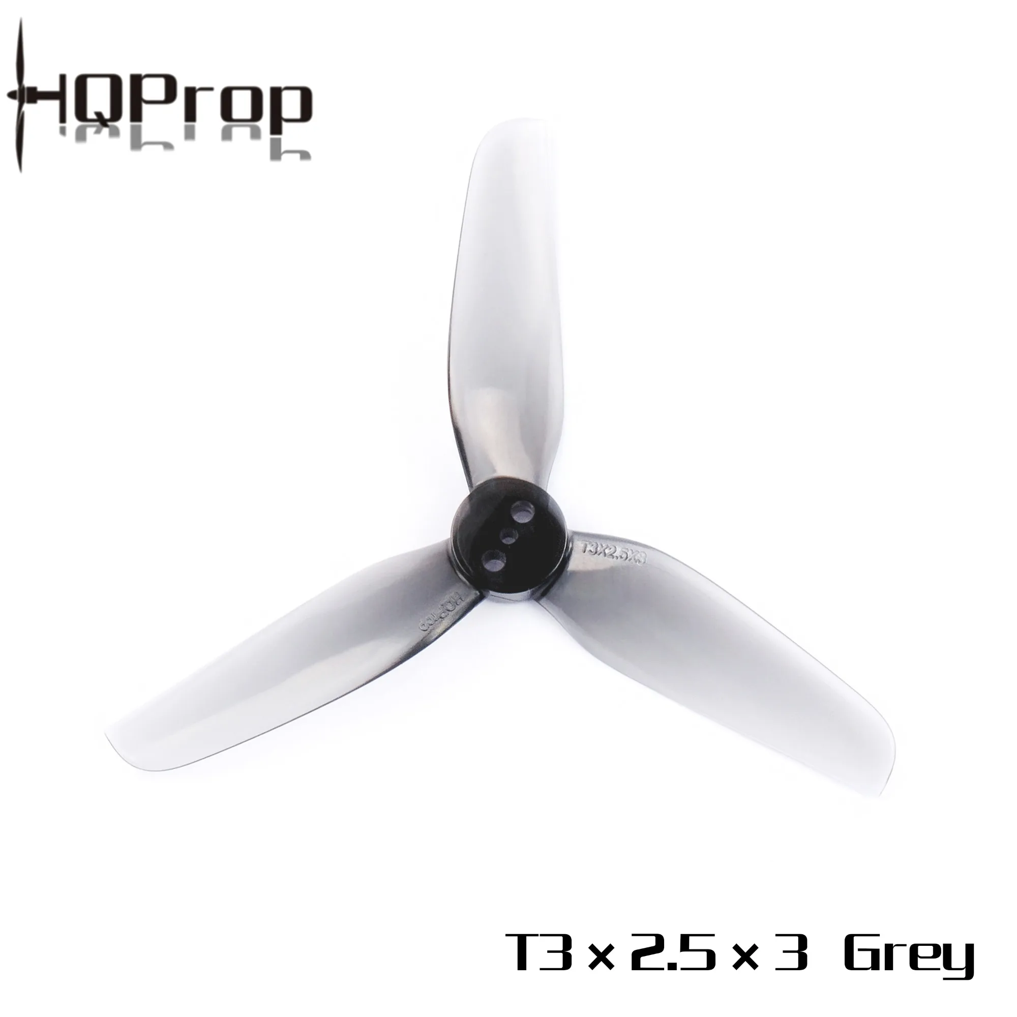 HQPROP T3X2.5X3 серый 3025 3 лопастной PC Пропеллер для RC FPV Racing Фристайл дюймов Cinewhoop