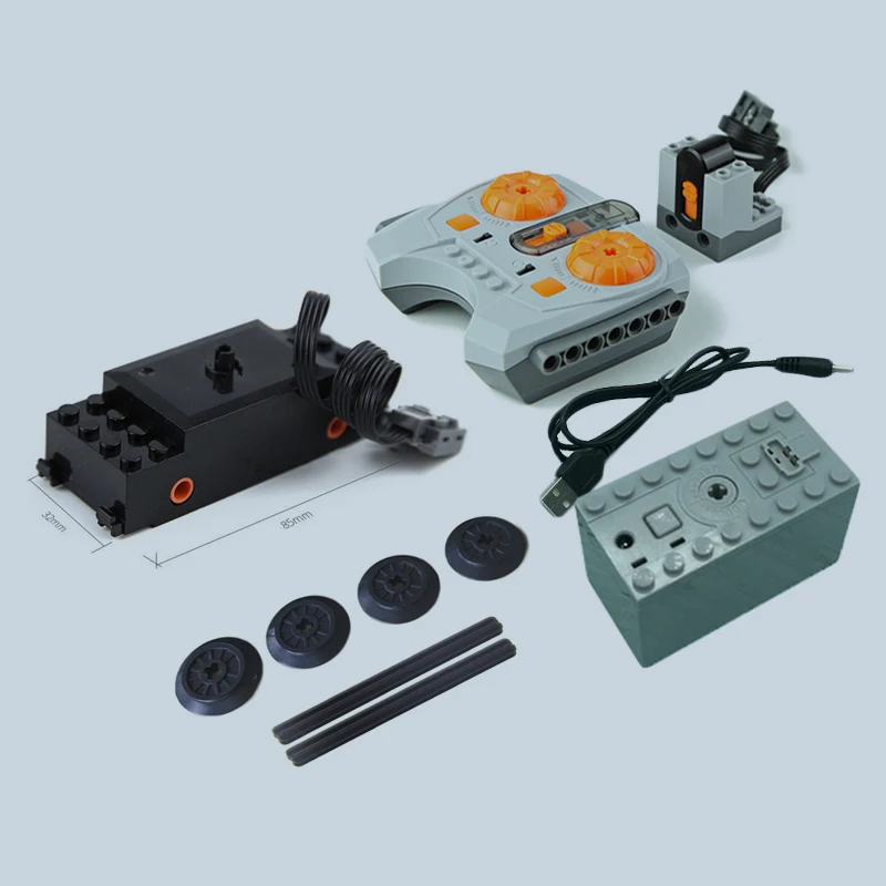 Technic power function Motor пульт дистанционного управления для legoes 10254 Creator City Рождество