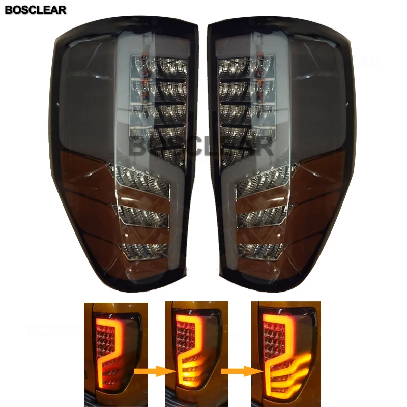

Car LED Tail Light Taillight For Ford Ranger t6 t7 px mk1 mk2 2019-2012 Rear Driving Lamp+Brake Light+Reverse Light+Turn Signal