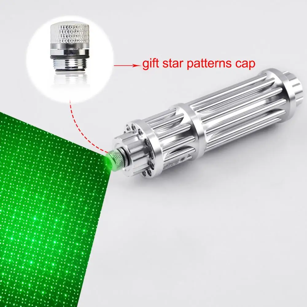 Высокомощная лазерная указка CWLASER 532нм/650нм Красная/450нм красная ручная в форме