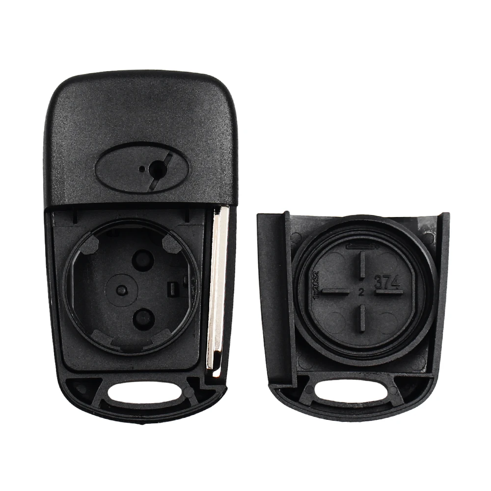 Запасной складной чехол KEYYOU для автомобильного ключа с 3 кнопками оболочка Kia K2 K5