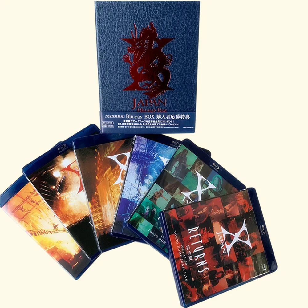 Новая герметичная версия X JAPAN Blu Ray 6CD Light Disk Factory|Проигрыватели DVD| |