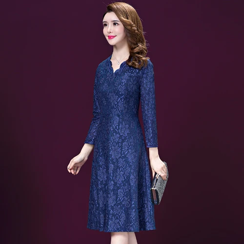 Весна-Осень 2020 новый стиль свадебные банкетные платья для мам среднего возраста