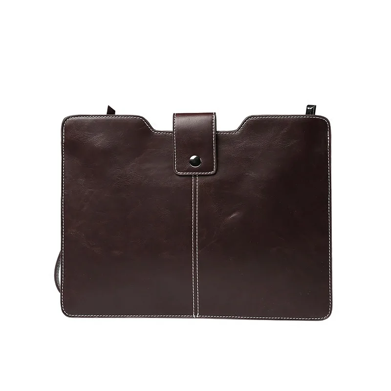 Новый тренд Модный ручной пакет Бизнес Повседневный конверт портфель с одной