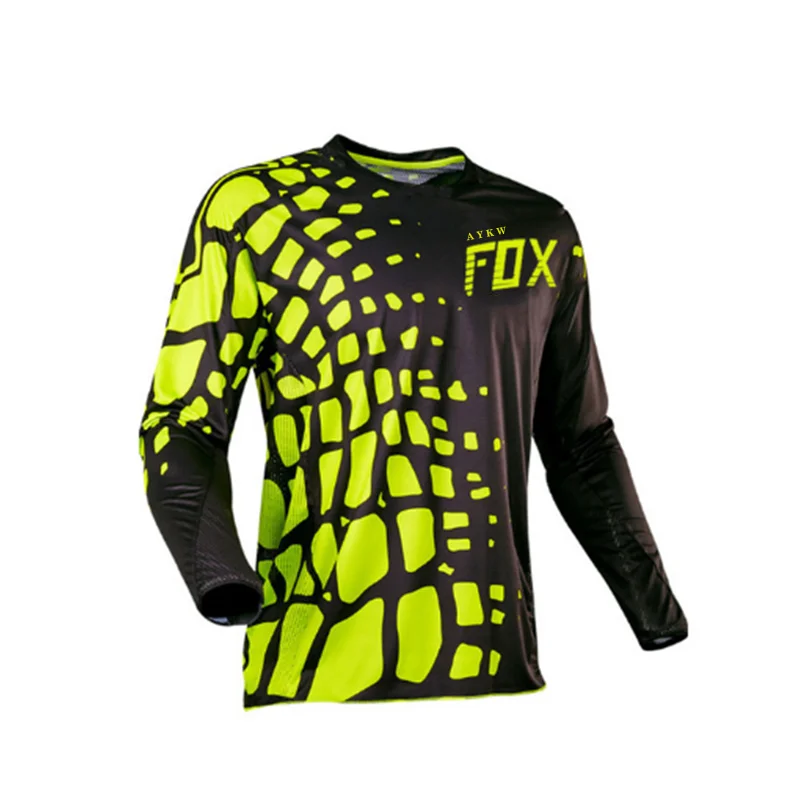 

2021 Bike Shirt Fox Mtb cycling jersey Men Camisa Ciclismo Motocross Camiseta Enduro Motomaillots Ropa De Deporte Downhill