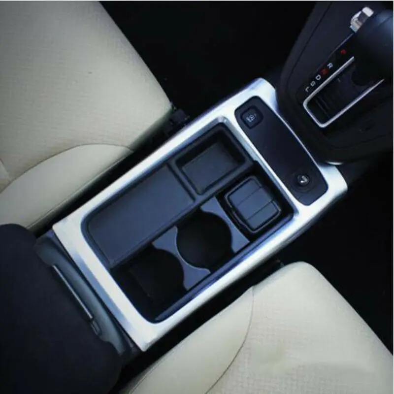 

Car ABS Chrome Water Cup Holder Trim Cover For Honda CRV/CR-V 2015-2016 Car modification Auto parts
