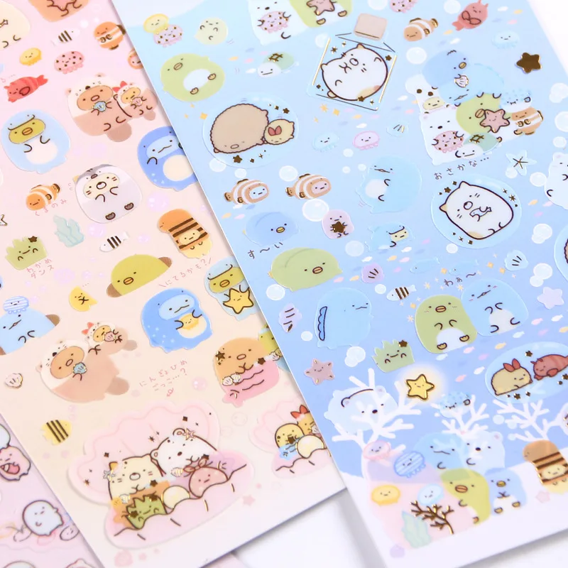 1 шт./лот Kawaii канцелярские наклейки декоративные для скрапбукинга сделай