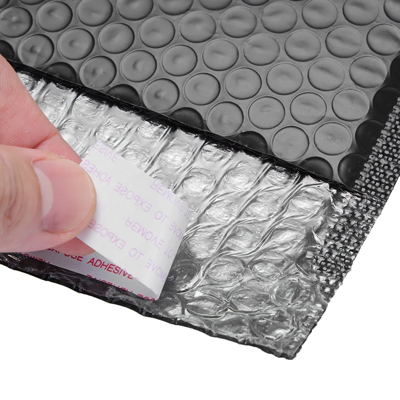 

Hot 50Pcs/Lot Black Foam Bubble Mailers Bags Self Seal Mailers Padded Envelopes Bag Packaging Shipping Envelope Bags With Bubble