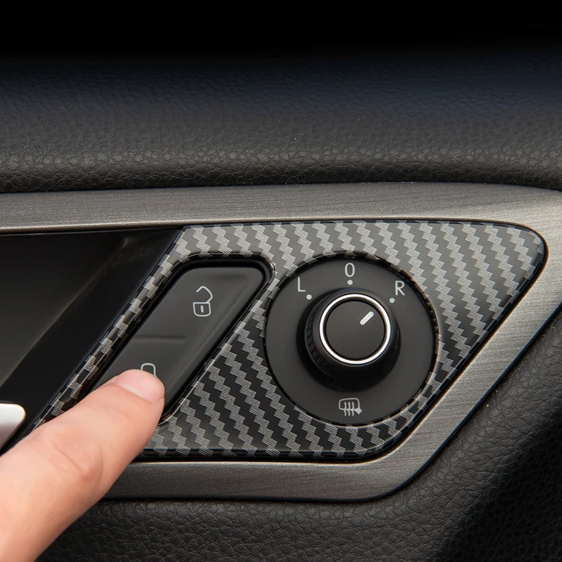 Автомобильные наклейки golf 7 из углеродного волокна аксессуары для украшения