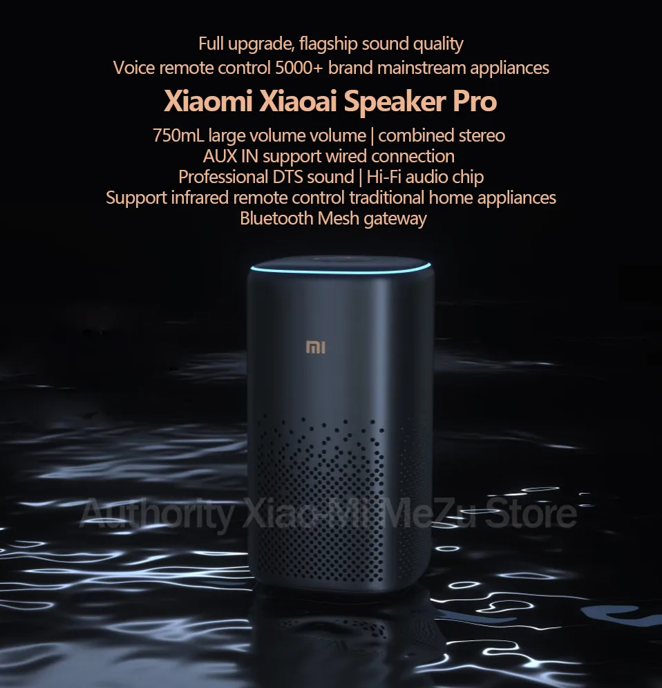 Xiao mi XiaoAI Bluetooth динамик Pro HiFi аудио чип Bluetooth сетчатый шлюз стерео Инфракрасный контроль mi динамик Android Iphone
