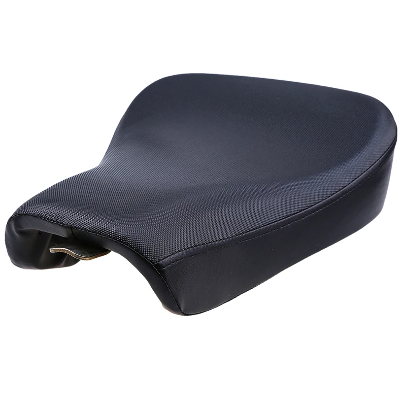 Модифицированное мотоциклетное сиденье для мотокросса Черное ПУ на заказ чоппер