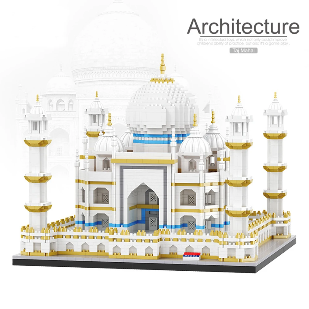 

Ideas Creator Expert BALODY Taj Mahal 16067 4530PCS Moc Modular Bricks World Famous Architecture Model Mini Buliding Blocks Toys