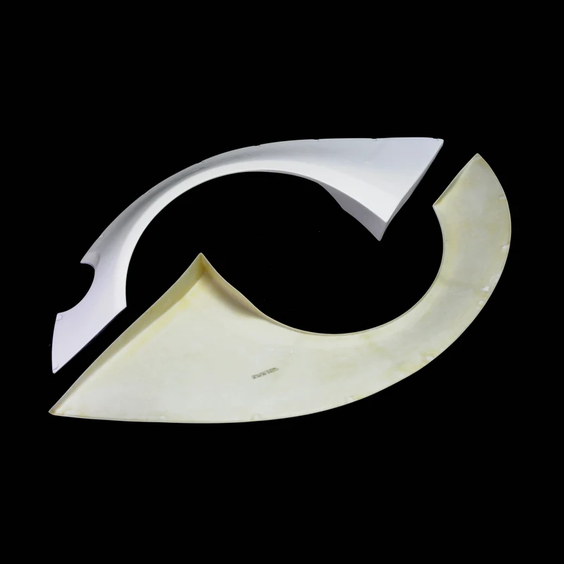 Автомобиль-Стайлинг GT-R LB стиль стекловолокна заднее крыло с фартуком FRP колеса