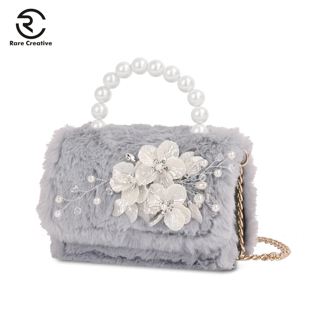 Редкая креативная модная Наплечная Сумка из искусственного меха для женщин