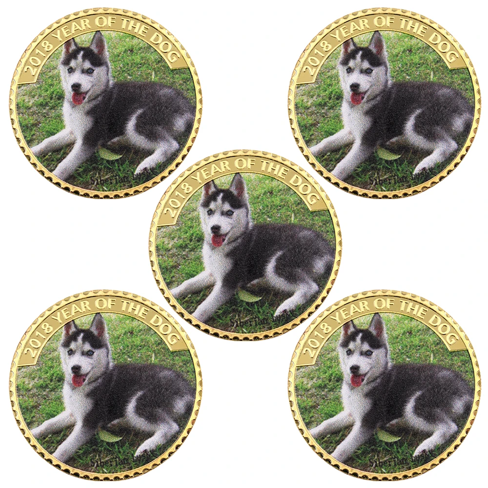 

Samoye, 24 карата, Золотая фольга, позолоченная монета на удачу 999,9, Новогодняя монета, домашние декоративные металлические монеты для детей, под...