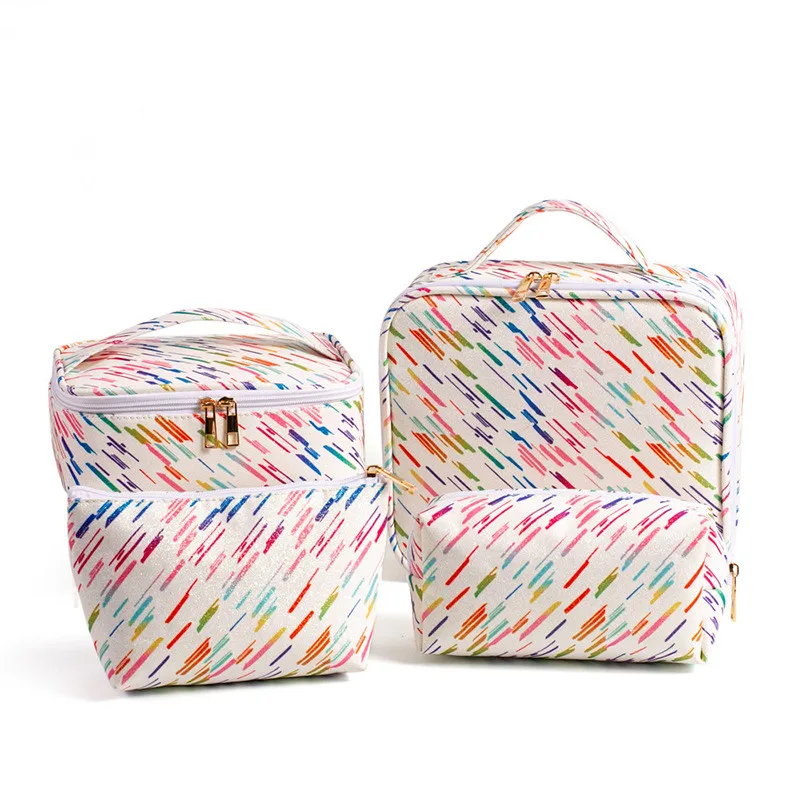 

Travel Storage Bag Portable Flame Cosmetic Bag Multi-purpose Nail Tattoo Cosmetic Case Makeup Pouch